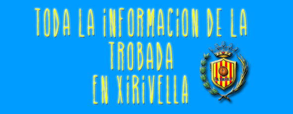 Información de la trobada en Xirivella